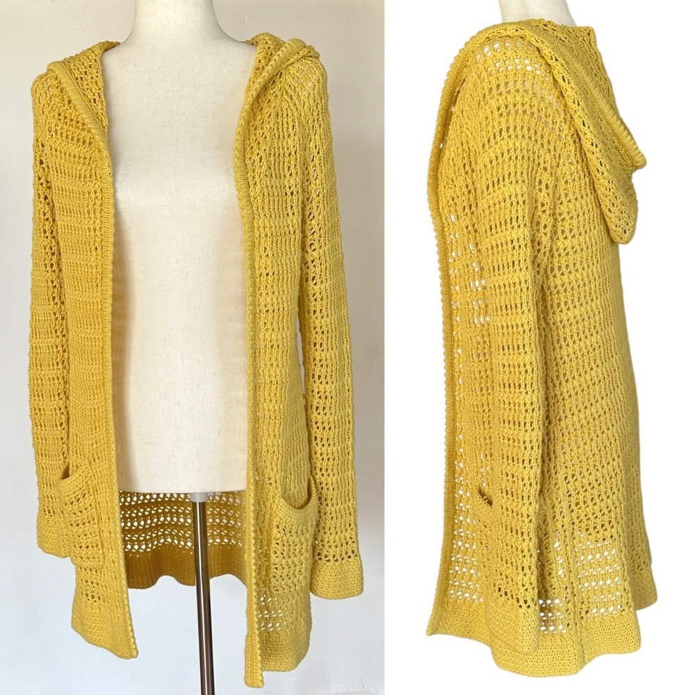 Anthropologie Charlie & Robin Onshore Breeze Cardigan Boho Cottagecore M